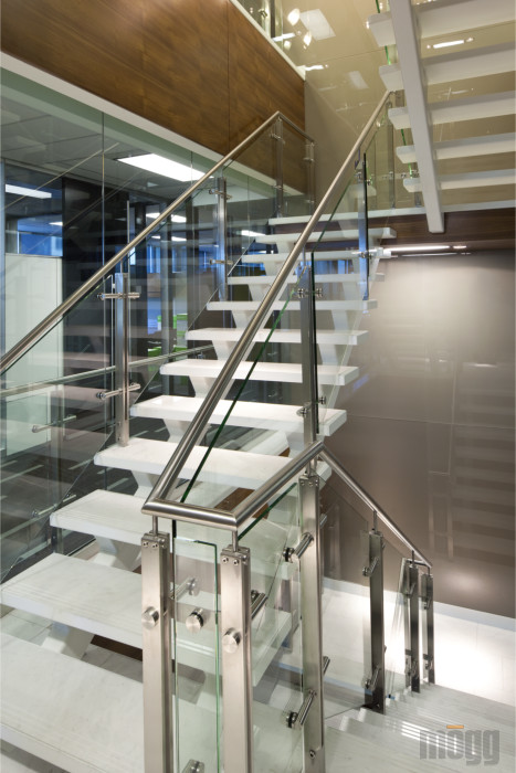 Stainless Steel and Glass Railing System